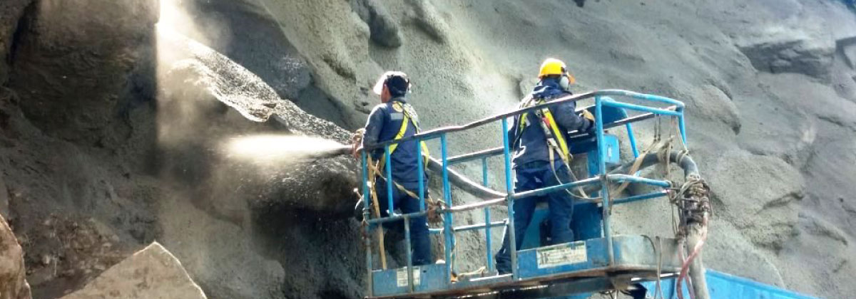 Concreto Lanzado o Shotcrete